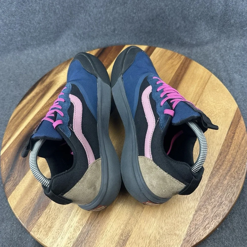 VANS UltraRange Gibraltar Sea Blue Ebony Black Pink Mens Skate Shoes Size 8